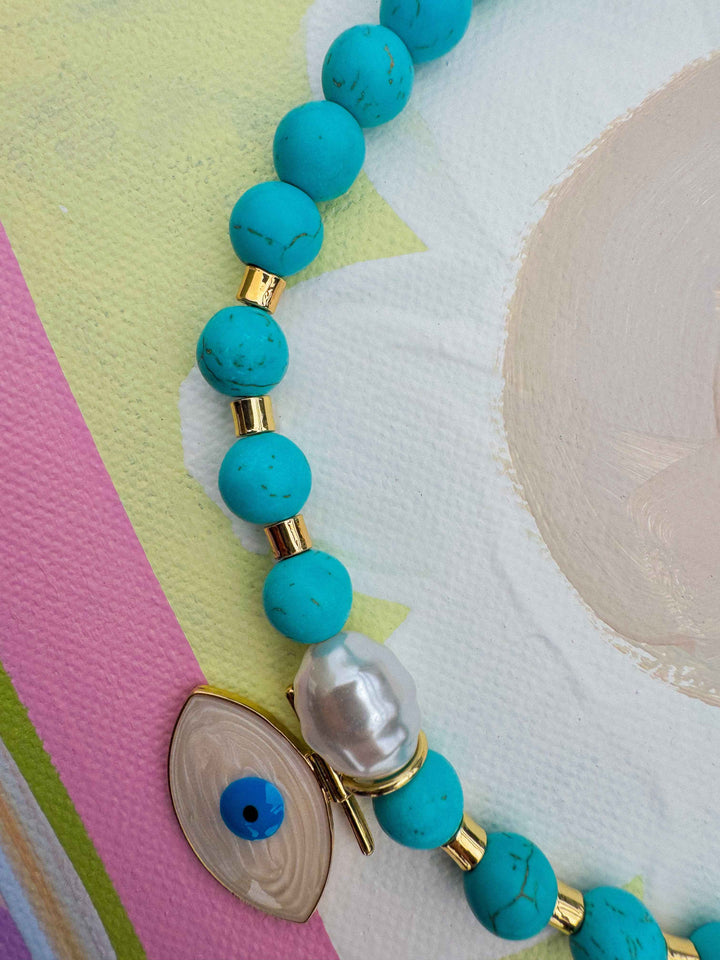 Seen | Beaded Pearl Necklace