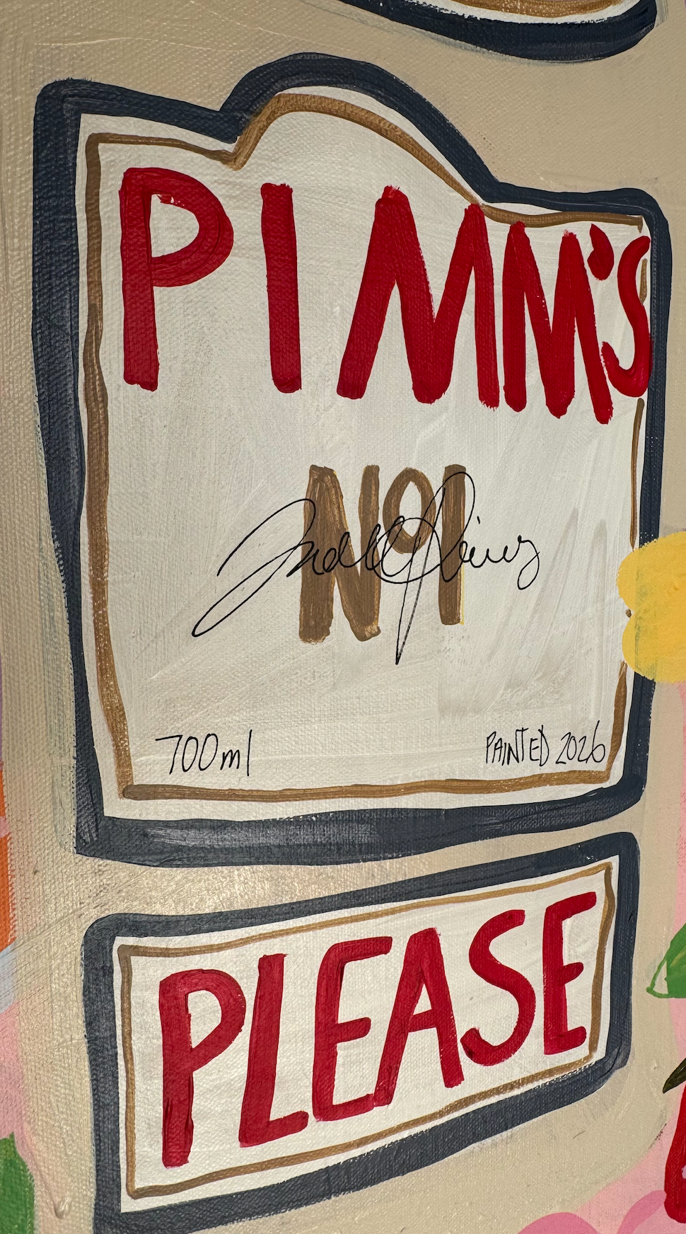 Pimms Please | Original Artwork