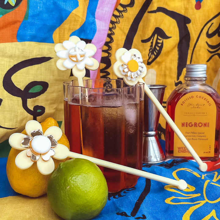 Isobell&Co Daisy Drink Stirrers