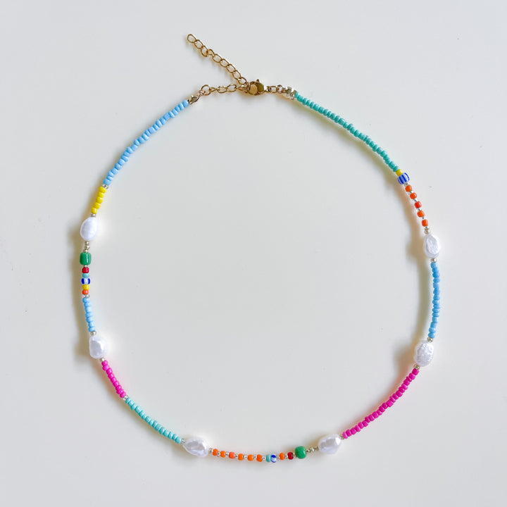 La Vie En Freshwater and Beaded Necklace